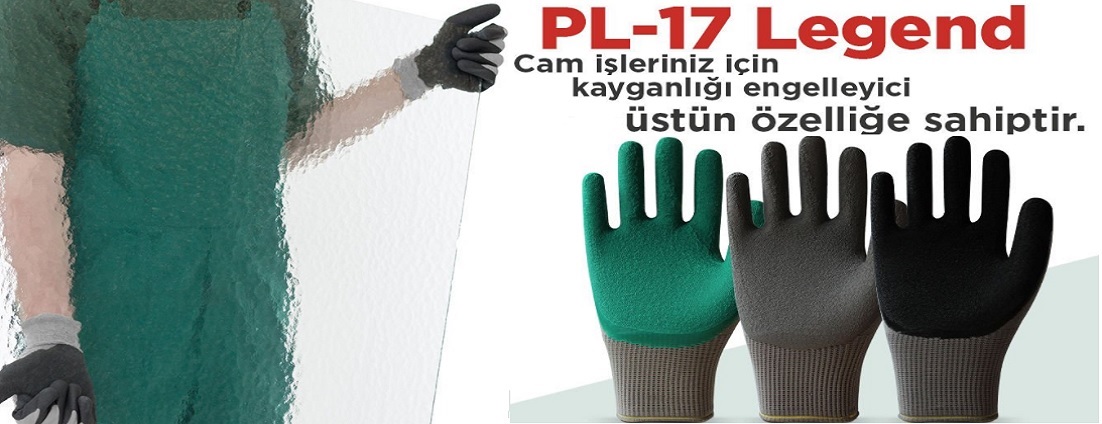 Beybi Legend Camcı Eldiveni, Beybi Legend PL17 yeşil camcı eldiveni