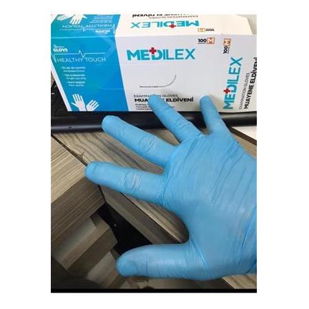 Reflex Medilex Eldiven Mavi