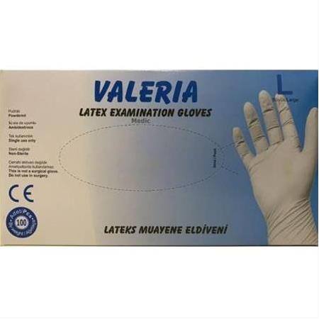 Lateks Pudralı Eldiven Valeria