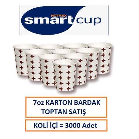 Karton Bardak 7oz - 3000 adet