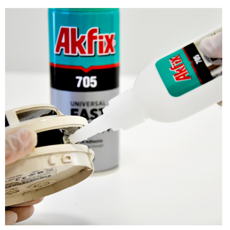 Akfix 705 Mdf Kit Hızlı Yapıştırıcı 200 ML + 50 ML