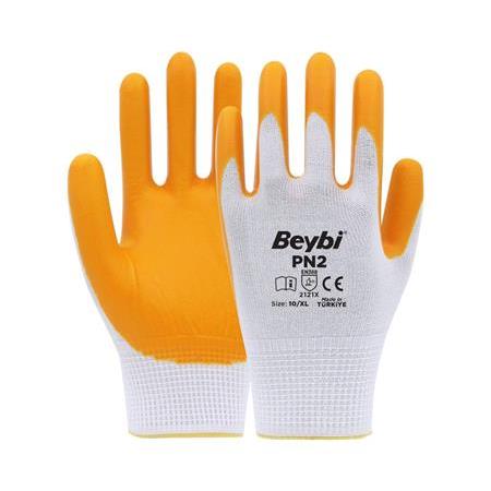 Beybi Pn2 Nitril Eldiven Sarı