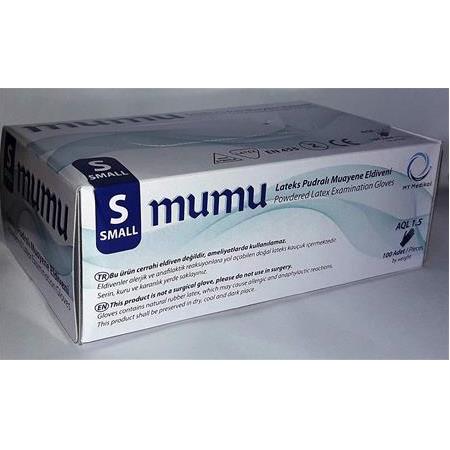 Mumu Latex Pudralı Eldiven